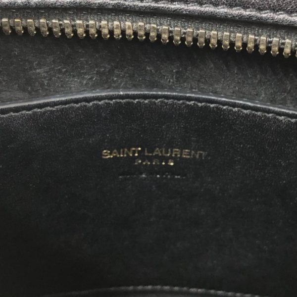 10 Saint Laurent Cabas Leather Handbag Black