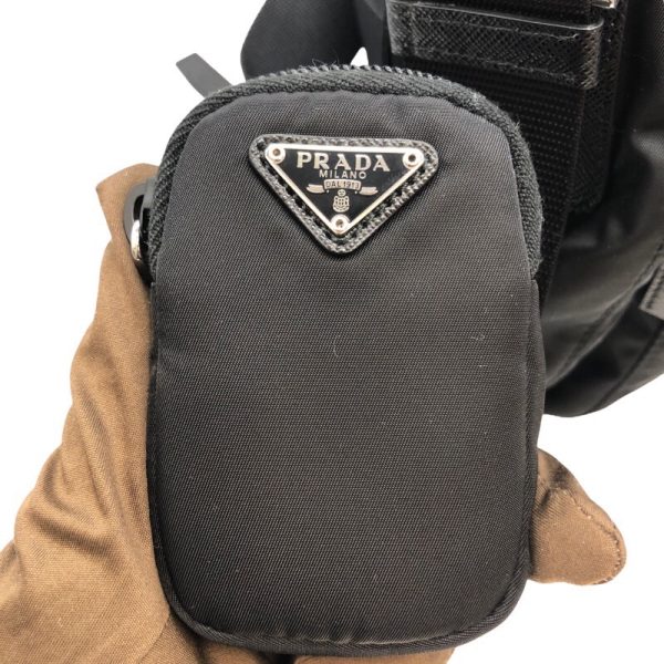 10 Prada Renulon Shoulder Bag Black