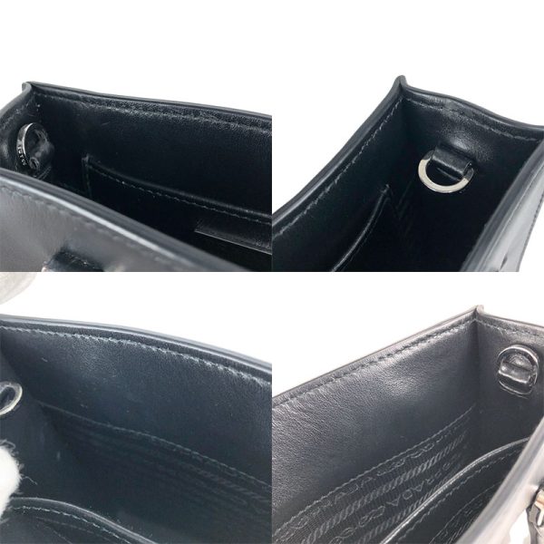 10 Prada Leather Handbag Black