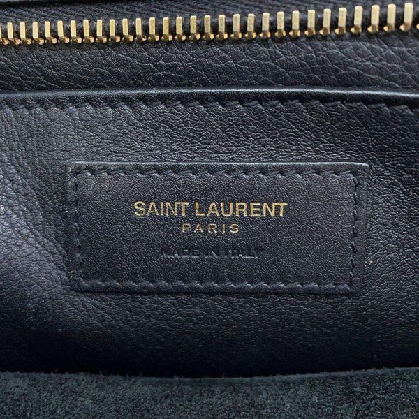 10 Saint Laurent Paris Handbag Baby Cabas YSL Black