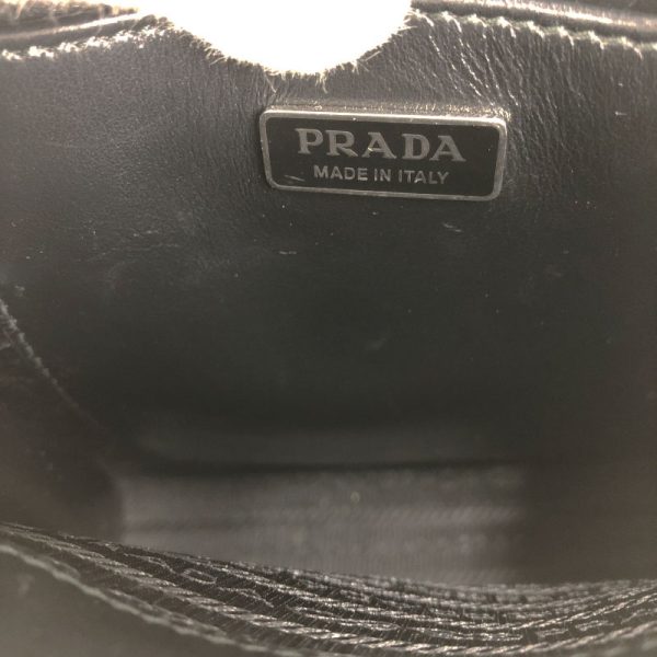 11 Prada Leather Handbag Black