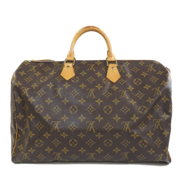 2 Louis Vuitton Speedy 40 Monogram Boston Bag Monogram Canvas