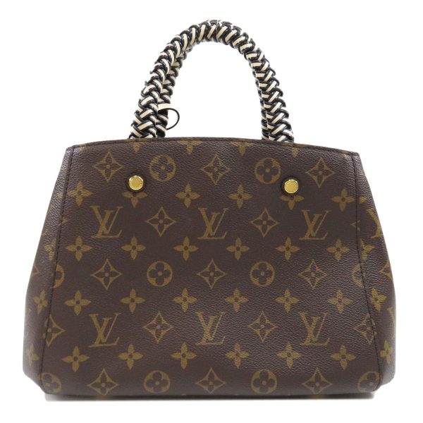 2 Louis Vuitton Montaigne BB Monogram Handbag Monogram Canvas