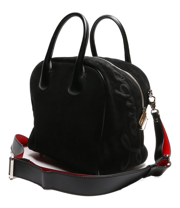 2 Christian Louboutin Handbag Marie Jane Suede Black