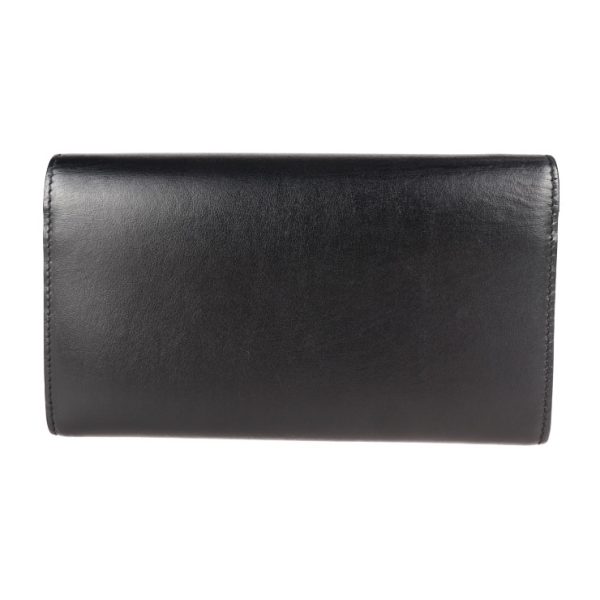 2 Christian Louboutin Macaron Bifold Wallet Leather Black