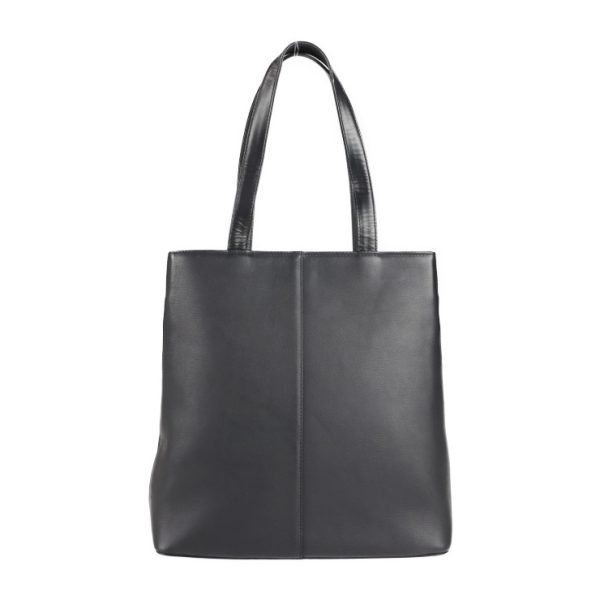 2 Burberry Tote Bag Leather Black