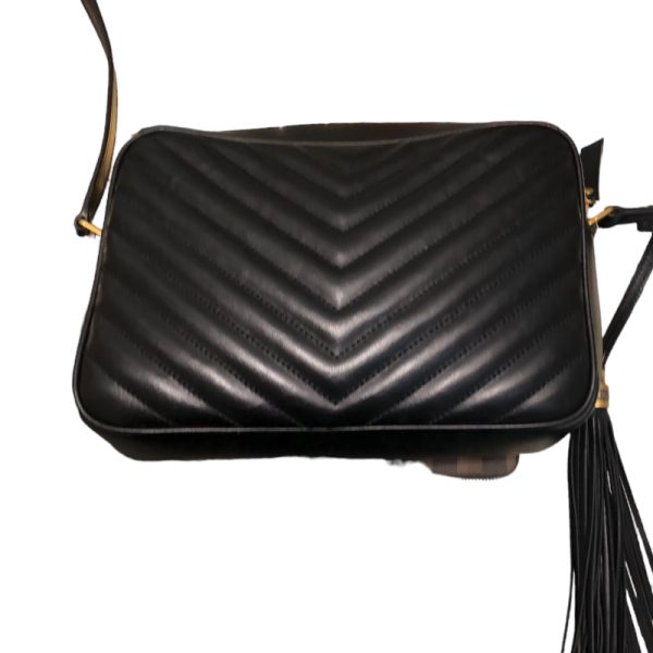 2 Saint Laurent Lou Camera Bag Shoulder Bag Black