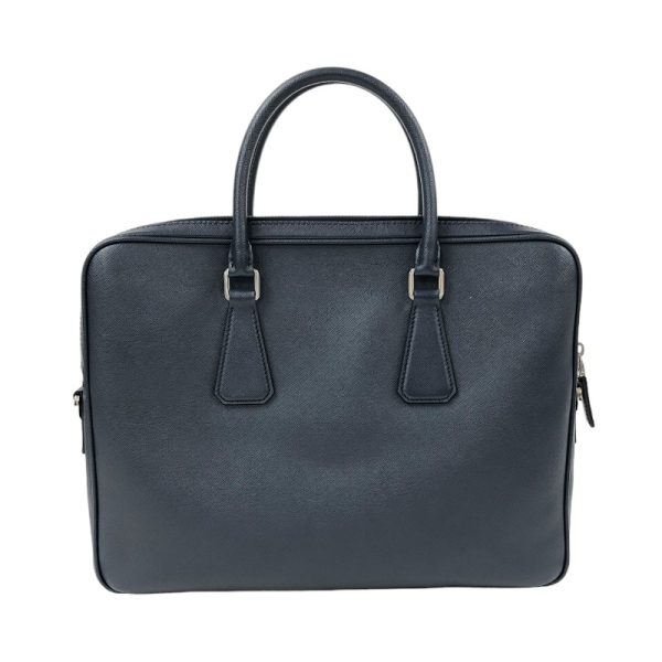 2 Prada Business Bag Leather Navy