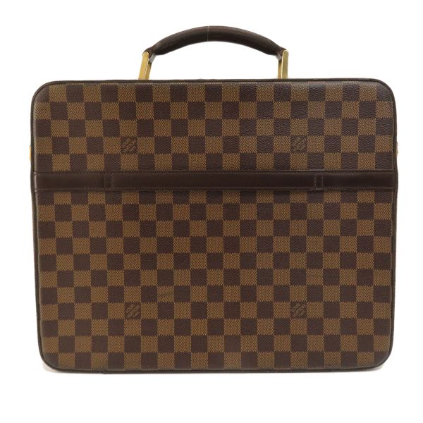 2 Louis Vuitton Porto Ordinatur Savana Damier Ebene Canvas