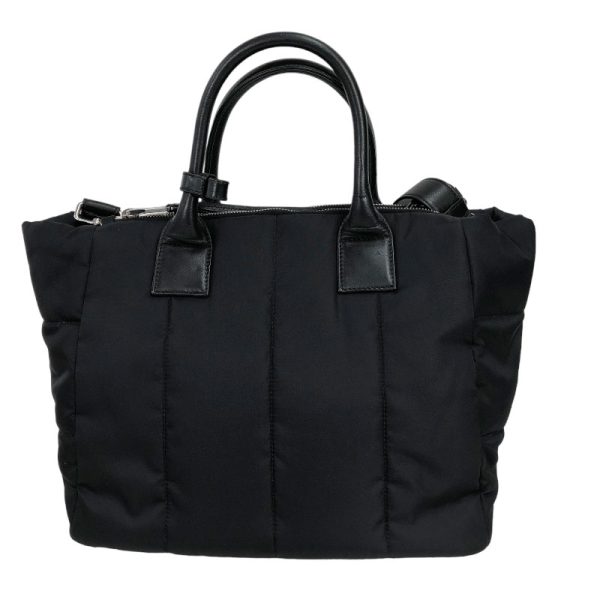 2 Prada Tesuto Bomber 2way Black Tote Bag