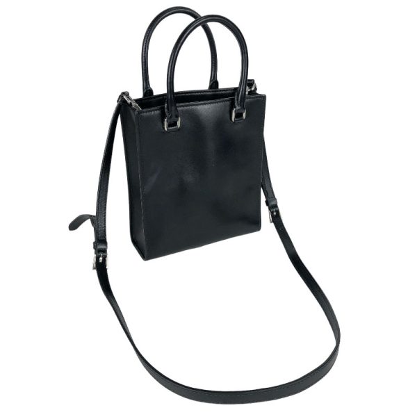 2 Prada Leather Handbag Black