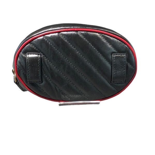 2 Gucci GG Marmont Belt Bag Waist Bag BlackRed