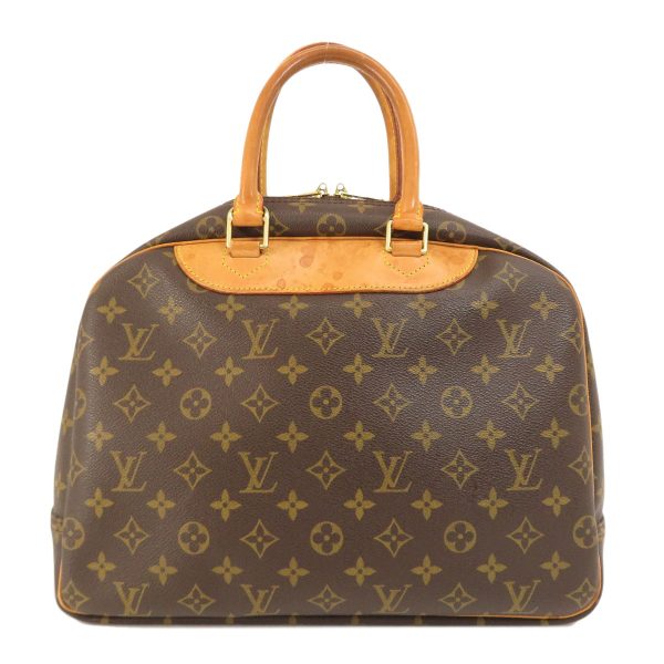 2 Louis Vuitton Deauville Monogram Handbag Monogram Canvas