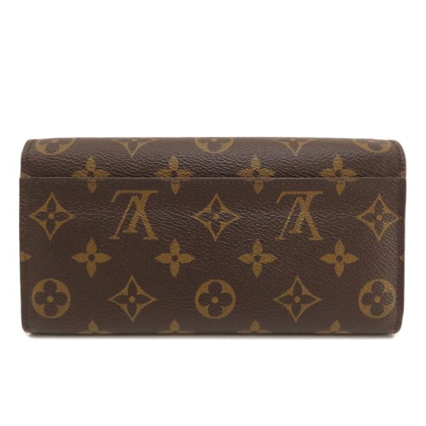 2 Louis Vuitton Portefeuille Sarah Monogram Fuchsia Long Wallet With Coin Purse Monogram Canvas