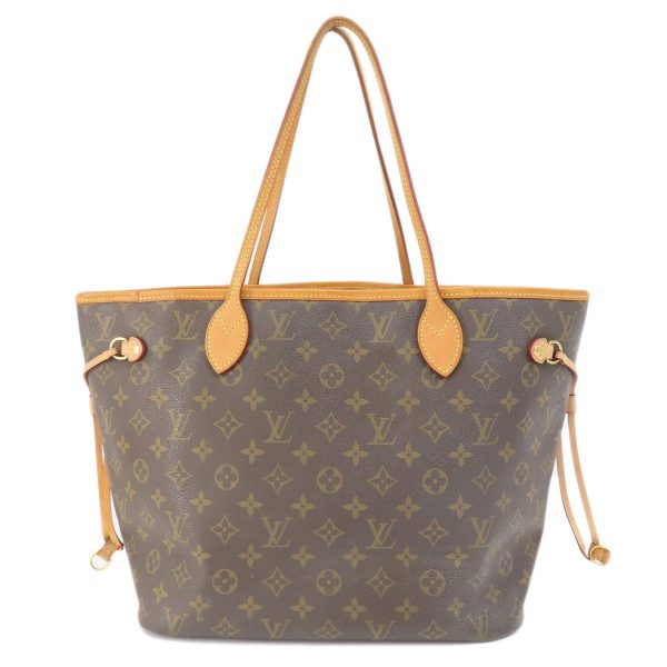 2 Louis Vuitton Neverfull MM Tote Bag Monogram Canvas