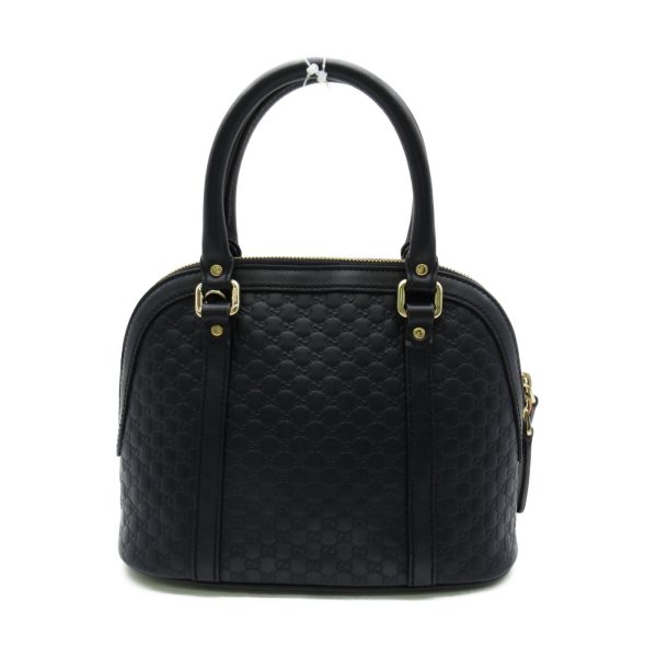 2 Gucci 2way Shoulder Bag Leather Navy