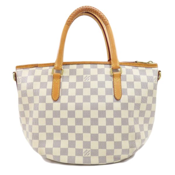 2 Louis Vuitton Riviera PM Damier Azur Handbag Damier Canvas