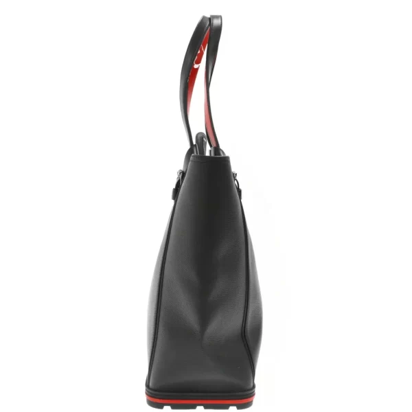 3 Christian Louboutin Kabiker Leather Tote Bag Black