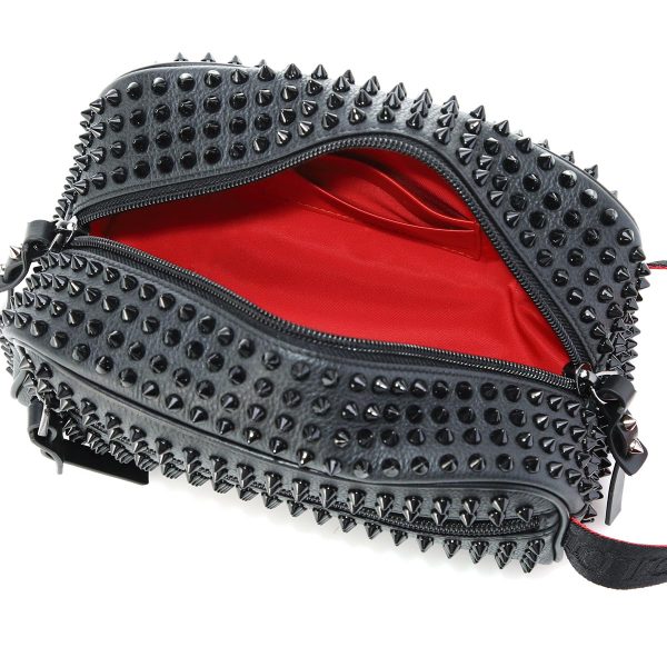 3 Christian Louboutin Hand Pochette Blaster Black