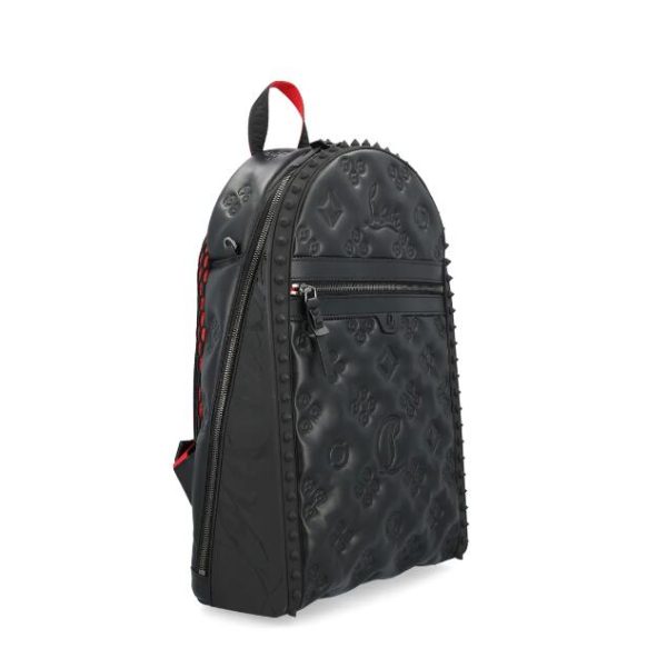 3 Christian Louboutin Backparis Backpack Paris Black