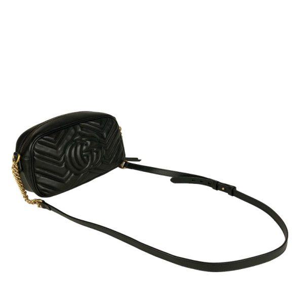 3 Gucci GG Marmont Shoulder Bag Black