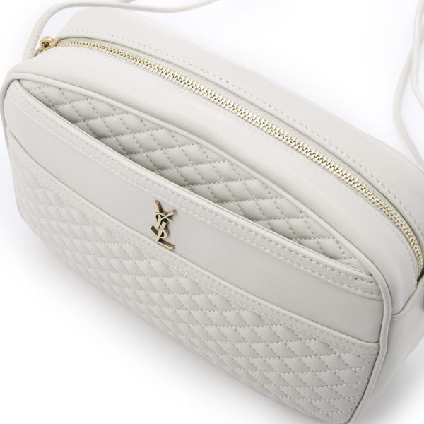 3 Saint Laurent Shoulder Bag Crossbody Bag White