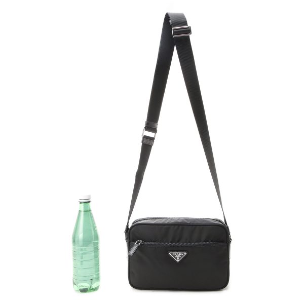 3 Prada Shoulder Bag Black