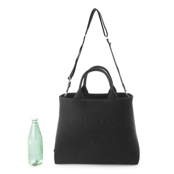 3 Prada Tote Bag 2way Bag Shopping Bag Black