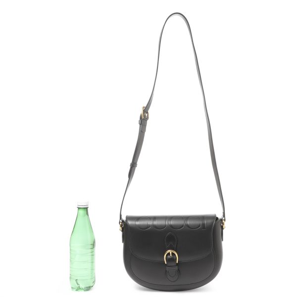 3 Gucci Shoulder Bag Crossbody Bag Black