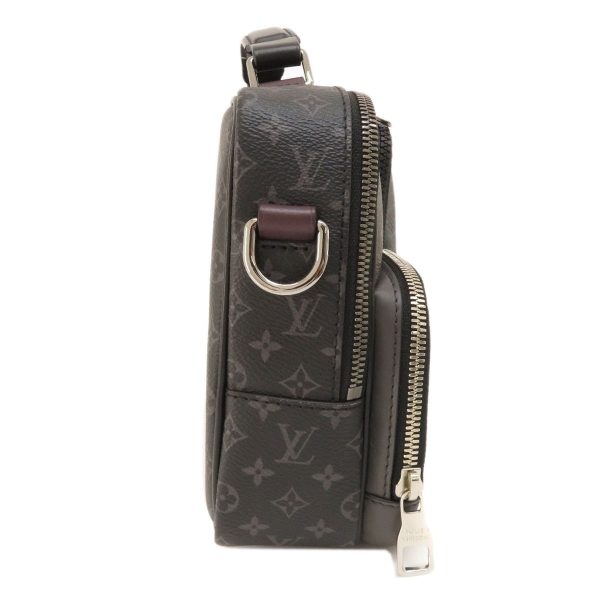 3 Louis Vuitton Patchwork Messenger Multi Pocket Business Bag Monogram Eclipse