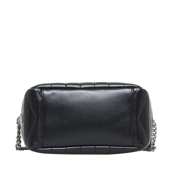 3 Saint Laurent Crossbody Chain Shoulder Bag Black