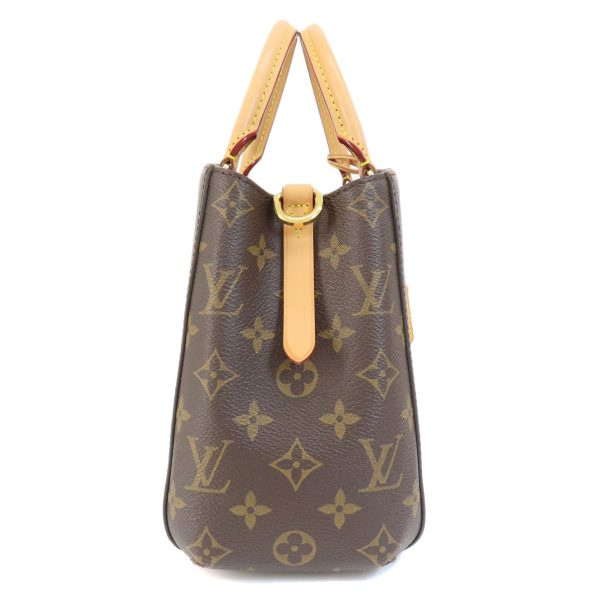 3 Louis Vuitton Montaigne BB Monogram Handbag Monogram Canvas