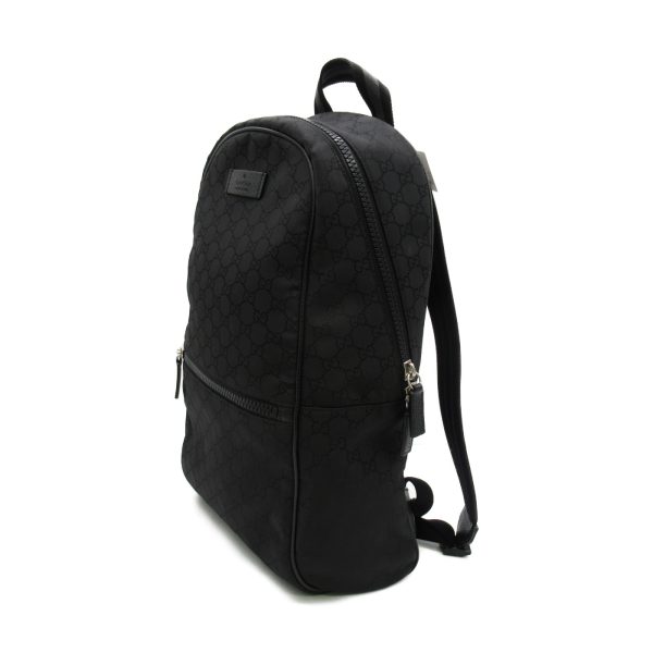 3 Gucci Rucksack Backpack Bag Nylon Black