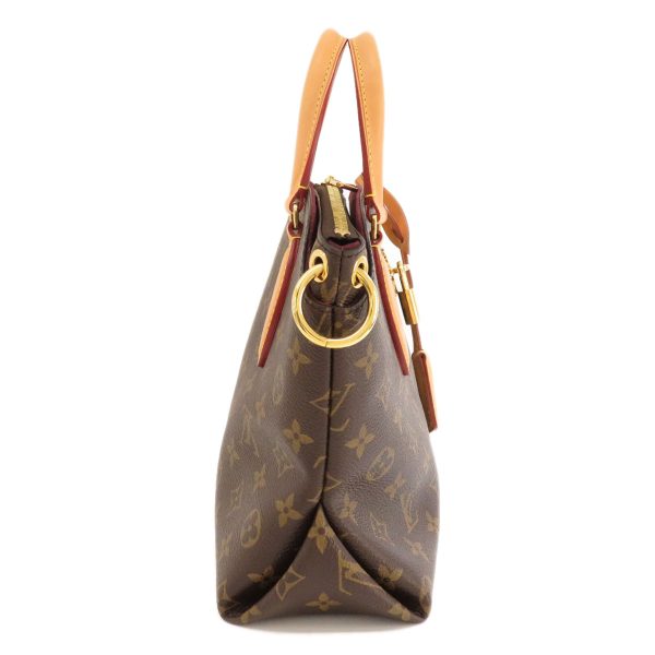 3 Louis Vuitton Flower Zipped Tote PM Monogram Handbag Monogram Canvas