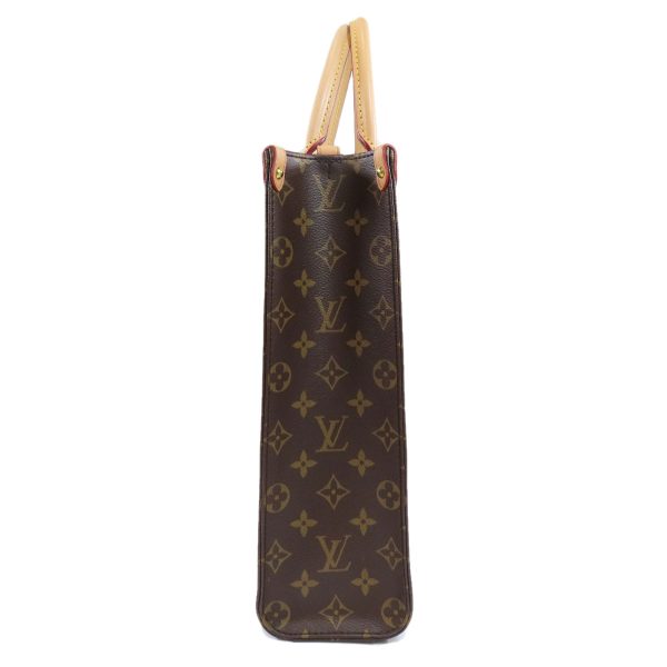 3 Louis Vuitton Sac Plat PM Tote Bag Monogram Canvas