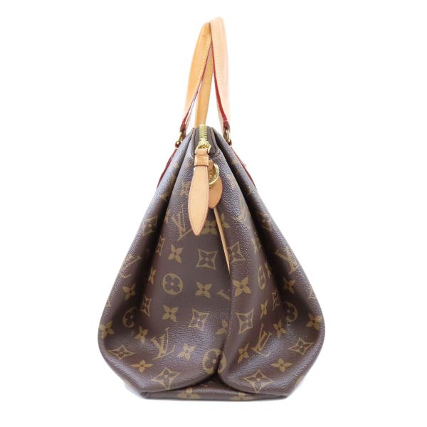 3 Louis Vuitton Rivoli MM Monogram Handbag Monogram Canvas