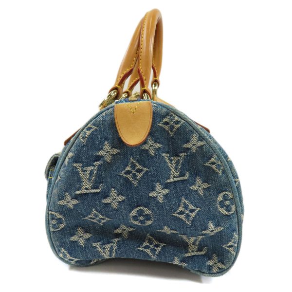 3 Louis Vuitton Neo Speedy Monogram Denim Handbag Monogram Denim