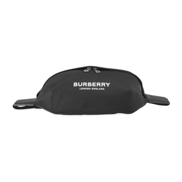 4 Burberry MD Sonny Body Bag Nylon Black Silver