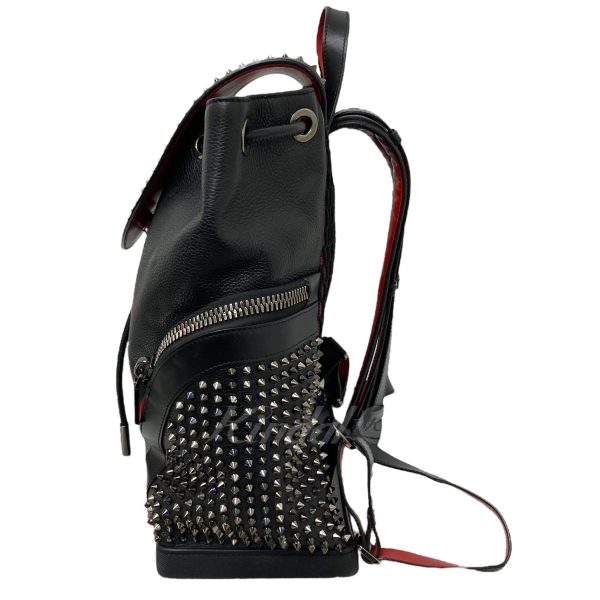 4 Christian Louboutin Explorafunk Backpack Black