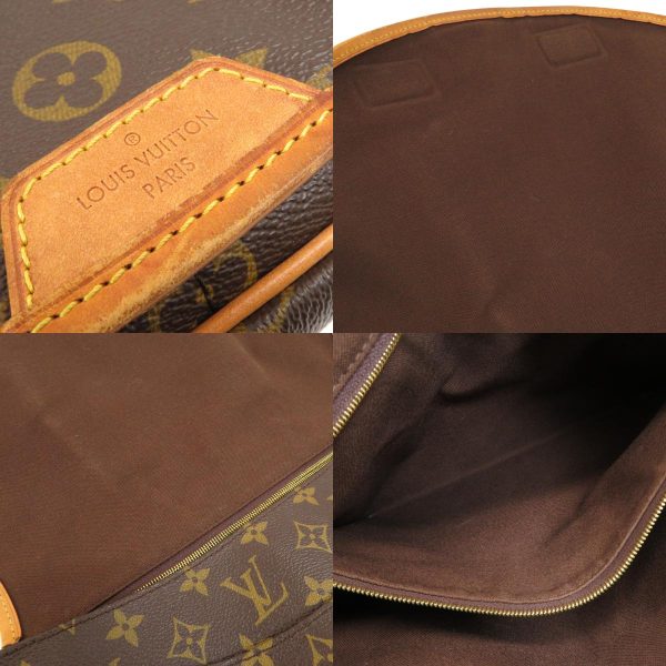 4 Louis Vuitton Menilmontant MM Monogram Shoulder Bag Monogram Canvas