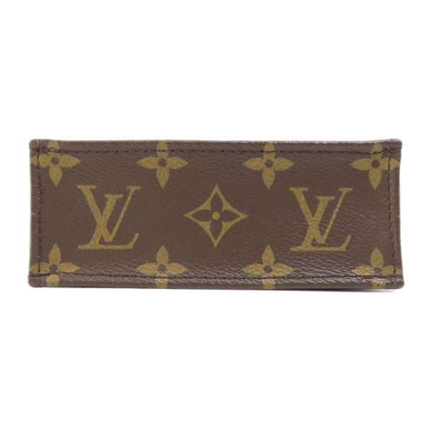 4 Louis Vuitton Petite Sac Plat Monogram Handbag Monogram Canvas