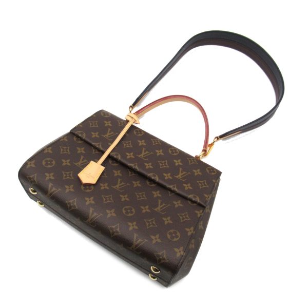 4 Louis Vuitton Cluny 2way Shoulder Bag Monogram Brown