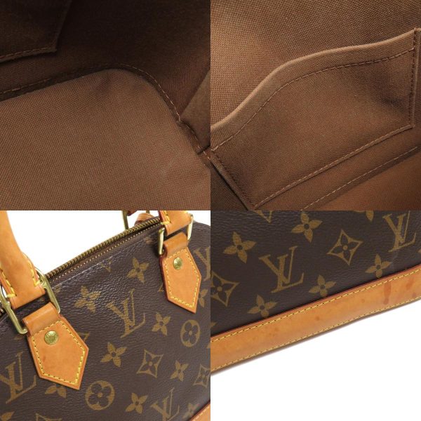 5 Louis Vuitton Alma BB Monogram 2WAY Handbag Monogram Canvas