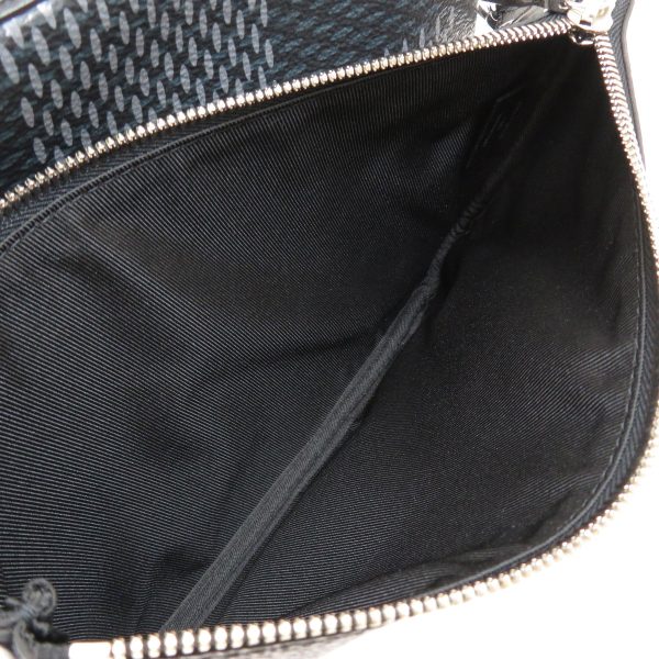 5 Louis Vuitton Damier Graphite 3D Trio Messenger Shoulder Bag Damier Canvas
