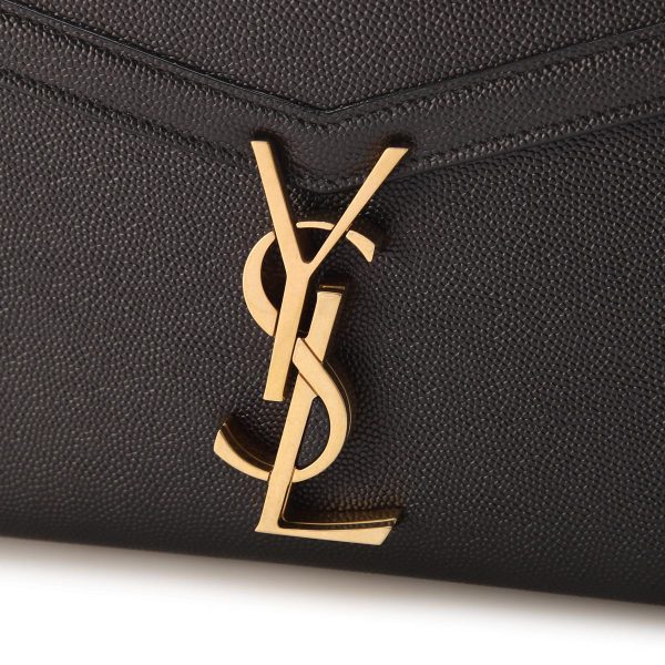 5 Saint Laurent Wallet on Chain Black