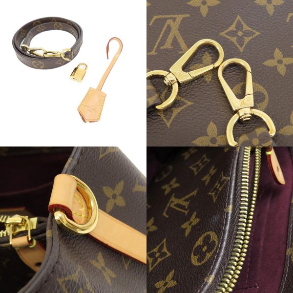 5 Louis Vuitton Montaigne BB Monogram Handbag Monogram Canvas