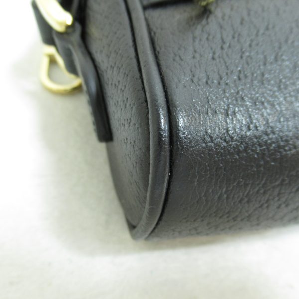 5 Gucci Shoulder Bag Calf Black