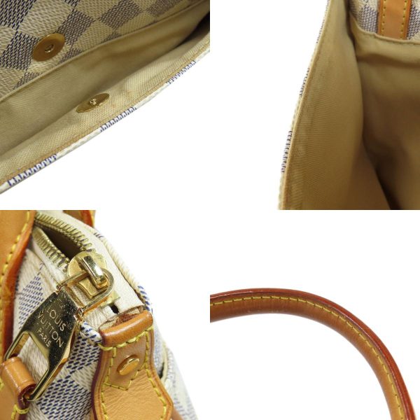 5 Louis Vuitton Figeri Damier Azur Tote Bag Damier Canvas