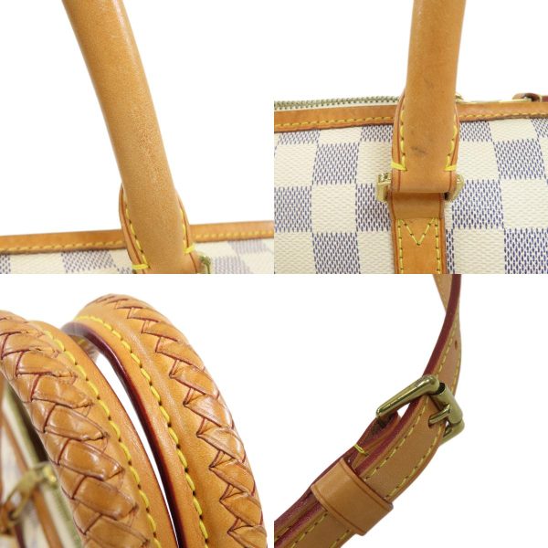 5 Louis Vuitton Riviera PM Damier Azur Handbag Damier Canvas