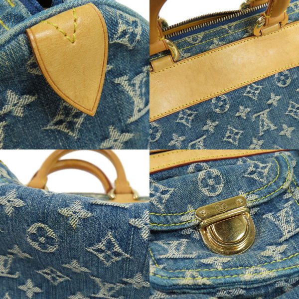 5 Louis Vuitton Neo Speedy Monogram Denim Handbag Monogram Denim